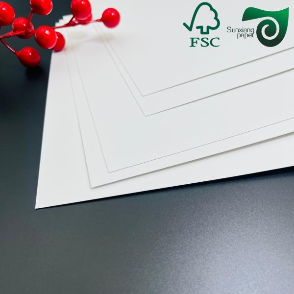 Smooth One Sided Coated FBB  Folding Box Board  For Invitation Cards FSC SGS