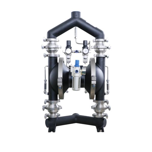 Powder Diaphragm Transfer Pump 1.5 Inch Carbon Steel