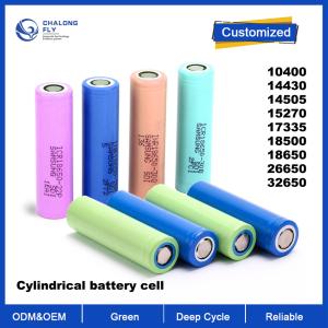 OEM ODM LiFePO4 bateria de lítio NMC/NCM personalizada 18650 Células cilíndricas
