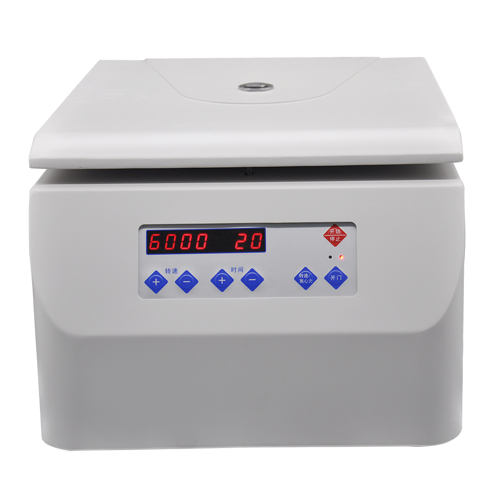 CE Certification TD6M Low Speed Centrifuge Machine 6000rpm 12x10ml/15ml Angle Rotor Benchtop Laboratory Centrifuge