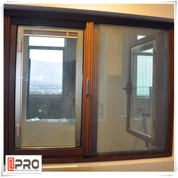Wind Proof Aluminum Casement Windows Customized Size Safety Window Grill Design FRENCH ALUMINUM CASEMENT WINDOW