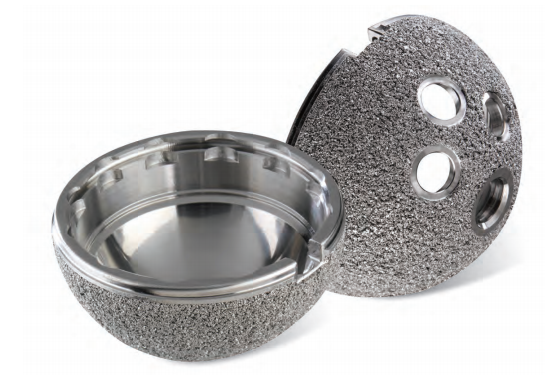 Copo médico Ti6Al4V de aleación de titanio de grado médico Ti-6Al-4V