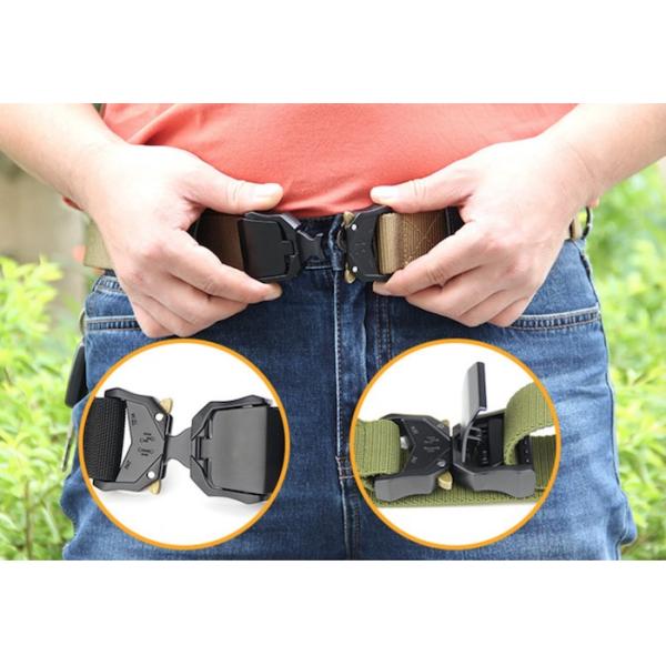 Unisex пряжка пояса пряжки пояса 39MM металла заливки формы тактическая