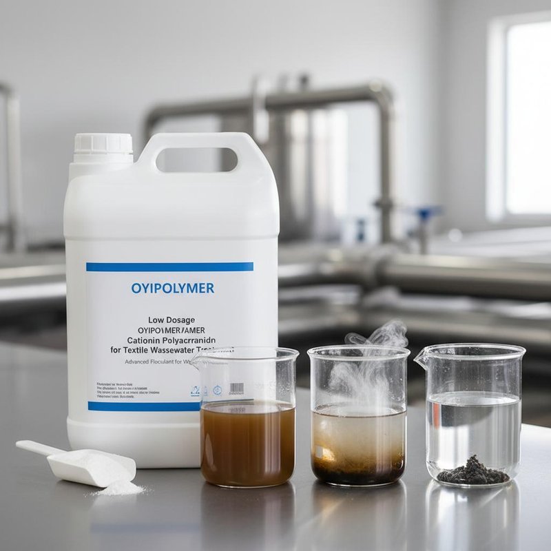 Ultra-Low Dosage Cationic Polyacrylamide CPAM for Superior Decolorization and Fast Flocculation in Textile Wastewater Treatment