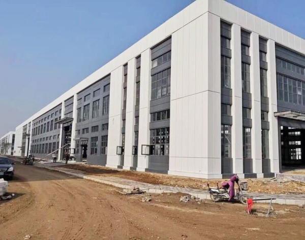Structure de cadre en acier galvanisé sur mesure avec fenêtres en aluminium