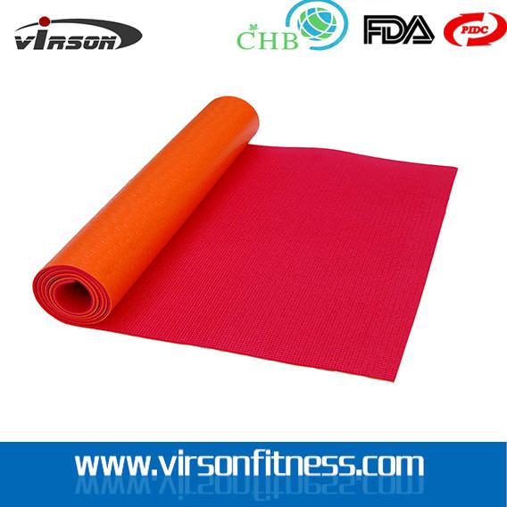 2015 New Arrival Fashion Custom Reverse printing dot Double color yoga mats
