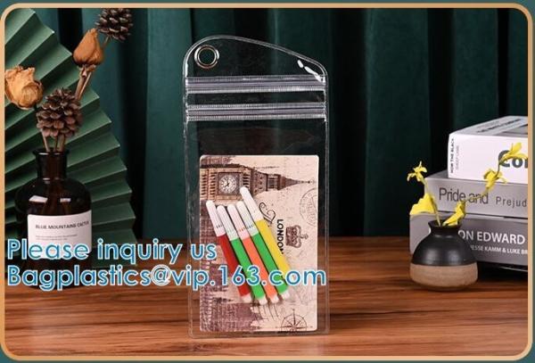 Double Zipper Seal Phone Bags, Waterproof Case, Universal size, dirtproof, dustproof Smartphones package