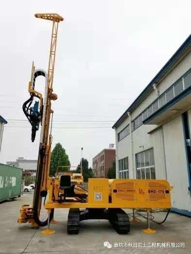 Electric Motor Powered Foundation Drill Rig With ISO 9001 BHD - 175