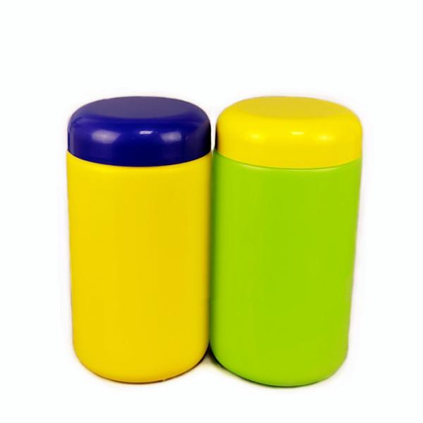 Dome Cap Plastic Powder Canister 800ml BPA Free Calcium Tablets Bottle