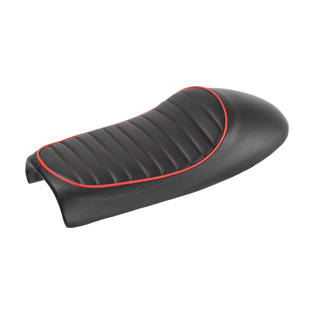 Motorcycle seat, custom retro hump seat, suitable for Yamaha SR400/500 XJ XS KZ, Honda CB200/350/500/750 and Suzuki GN.