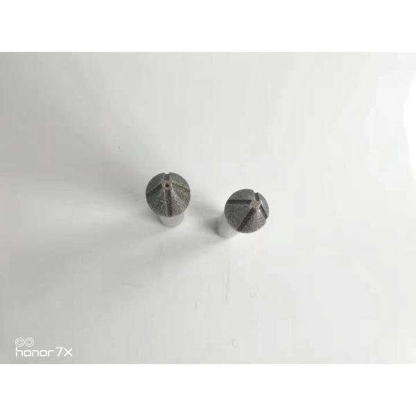 Alto diamante de la dureza que muele tamaño pequeño determinado principal del punto montado del diamante