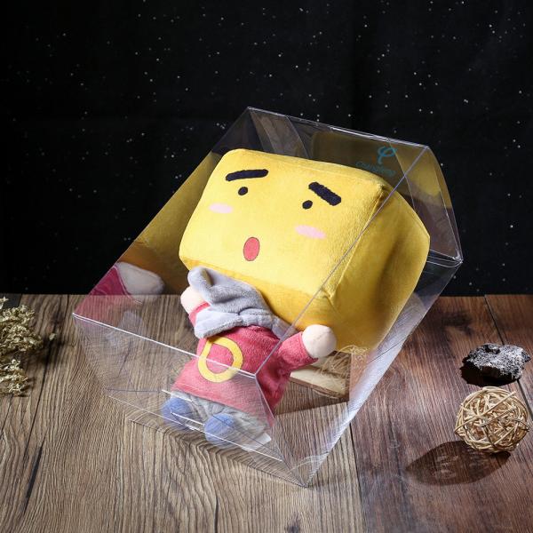 Recycled Folding PET PVC PP Transparent Plastic Box
