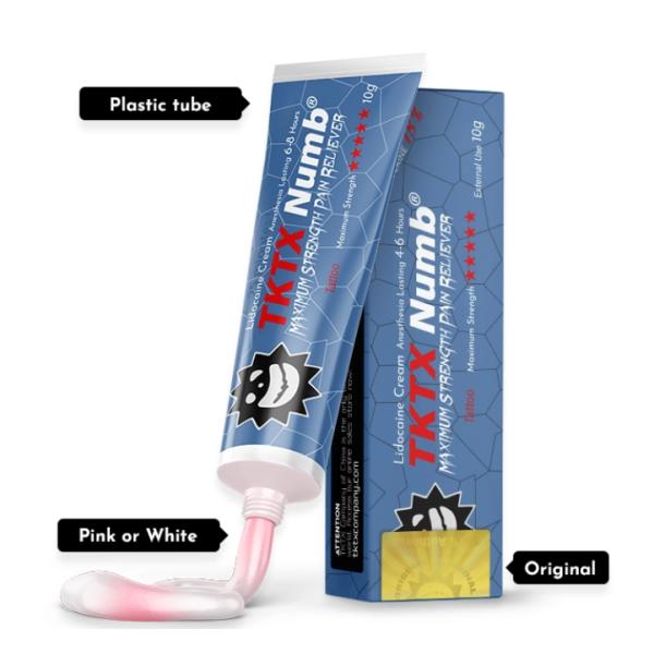 TKTX Blue 78% Tattoo Pain Killer Cream CE No Pain Tattoo Cream
