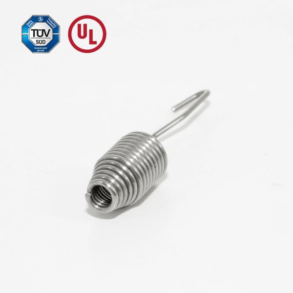Stainless Steel Compression Tension Compression Coil Spring Nickel / Chrome / Satin Silver
