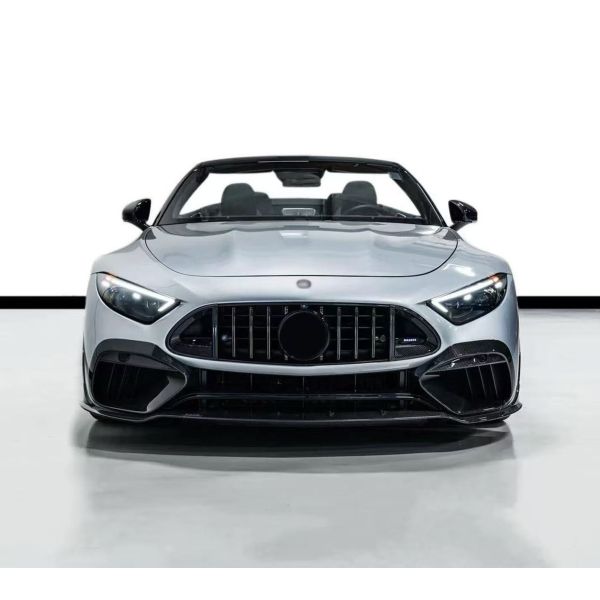 Black Mercedes SL63 Body Kit Brabs Style Dry Carbon Body Kit