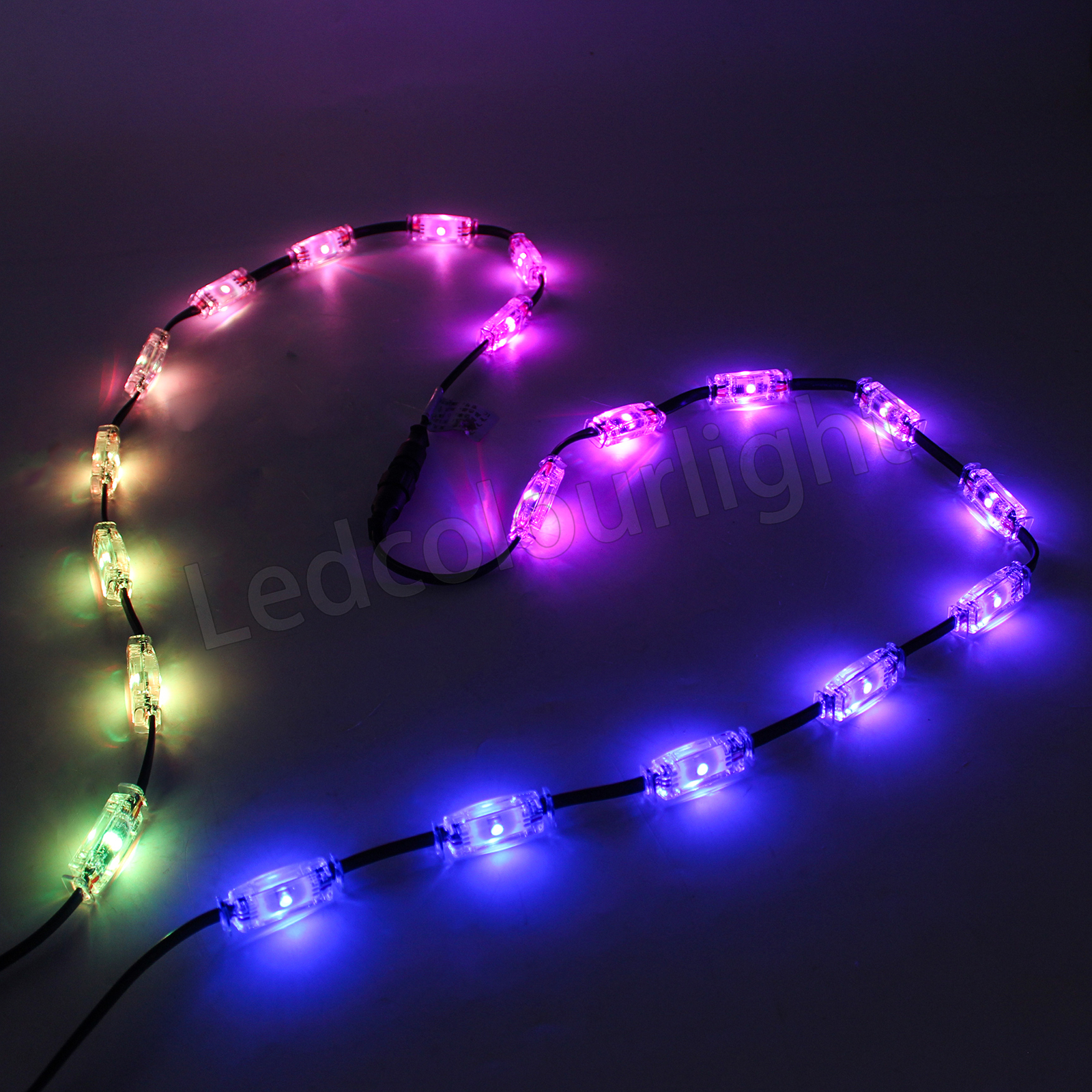 IP67 Waterproof 360-Degree Emitting Permanent Outdoor 12V RGB Pixel Lights
