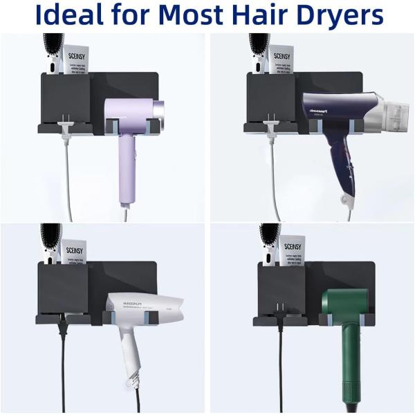 Optimice su espacio con nuestro soporte de secador de pelo Dyson Compatible con la mayoría de los secadores de pelo