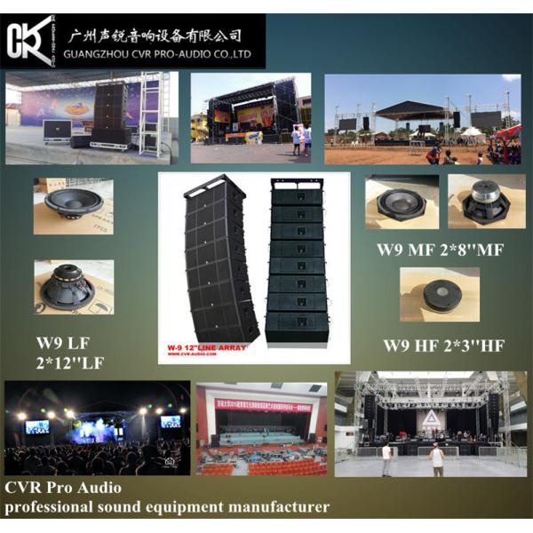 Power Line Array Speakers Compact Audio System Concert Sound Equipment