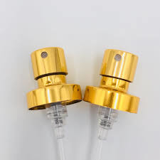 Free Sample Crimp Sprayer , 28/410 Aluminum Mist Sprayer For Perfume Bottles