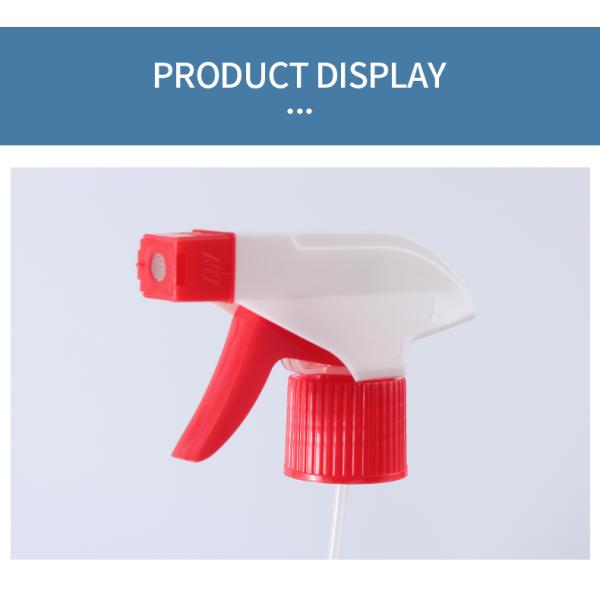 All Plastic Garden Trigger Bottle Atomizer Spray Trigger Sprayer with Non Spill Feature