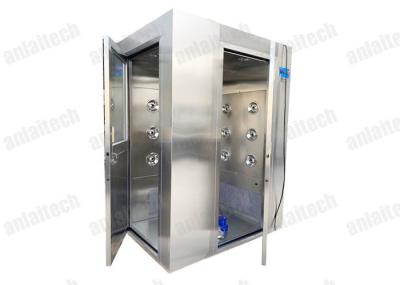 SS304 0.3μM Air Shower Clean Room Single Clean Blowing Wind 2180mm Height