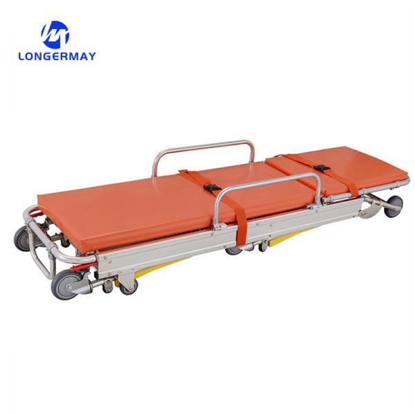 Portable Metal Multifunction Foldable Medical Manual Patient Ambulance Emergency Stretcher Trolley Manufacturers
