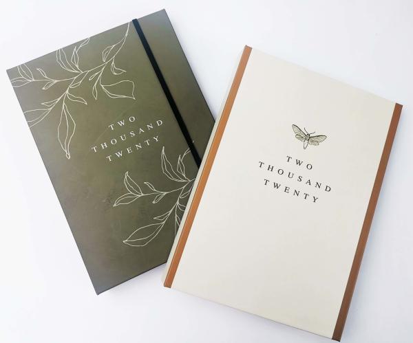 Hide Spiral Hardcover Notebook Printing Weekly Planner With 80 Sheets Inner Pages