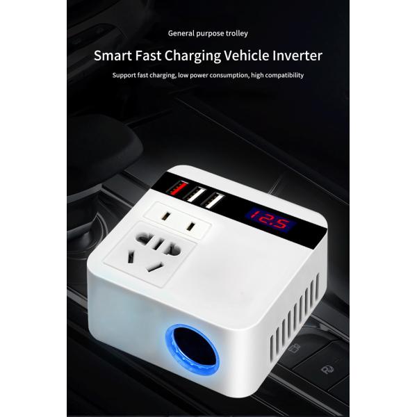 Car Power Pure Sine Wave Car Inverter 200W Car Usb Power Inverter Dc 12V To Ac 220V 2.1A Inverter