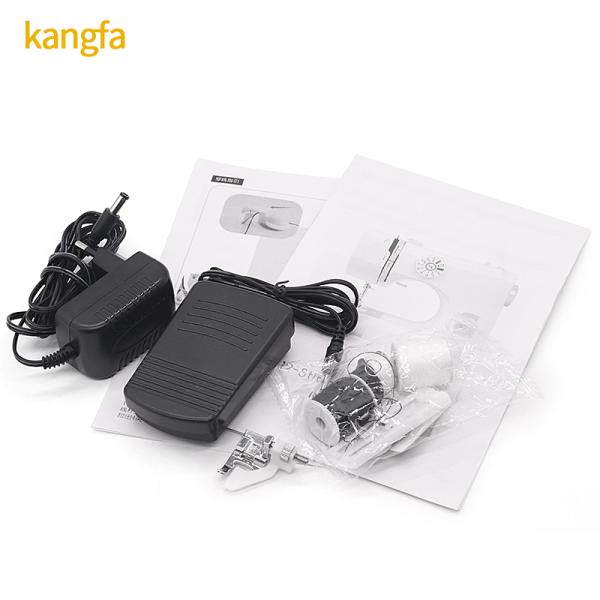 Máquina de coser mecánica de cama plana UFR-737 para coser líneas rectas y curvas