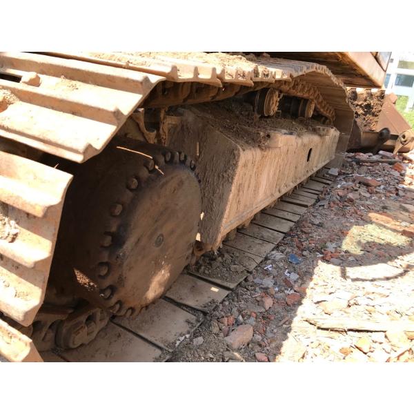 Hyundai R210-5D Used Excavator Machine 125Kw Power 2008 Year Yellow Color