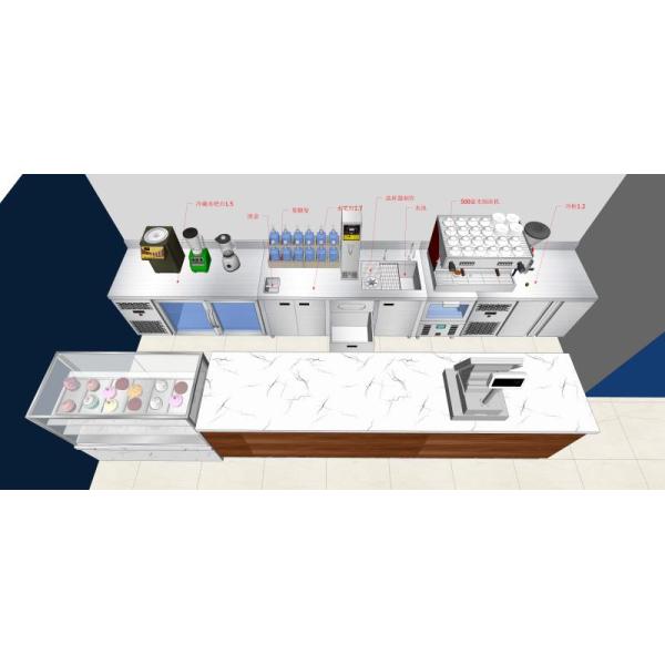 Автоматический счетчик Адвокатуры нержавеющей стали на кухня 1900 * 700 * 800ММ