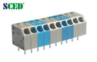 Eche el bloque de terminales del grado eléctrico del bloque de terminales 300v 10a de Screwless de la primavera de 3.50m m