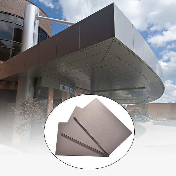 Практические устойчивые к ударам композитные панели ACM, прочные шлифованные ком