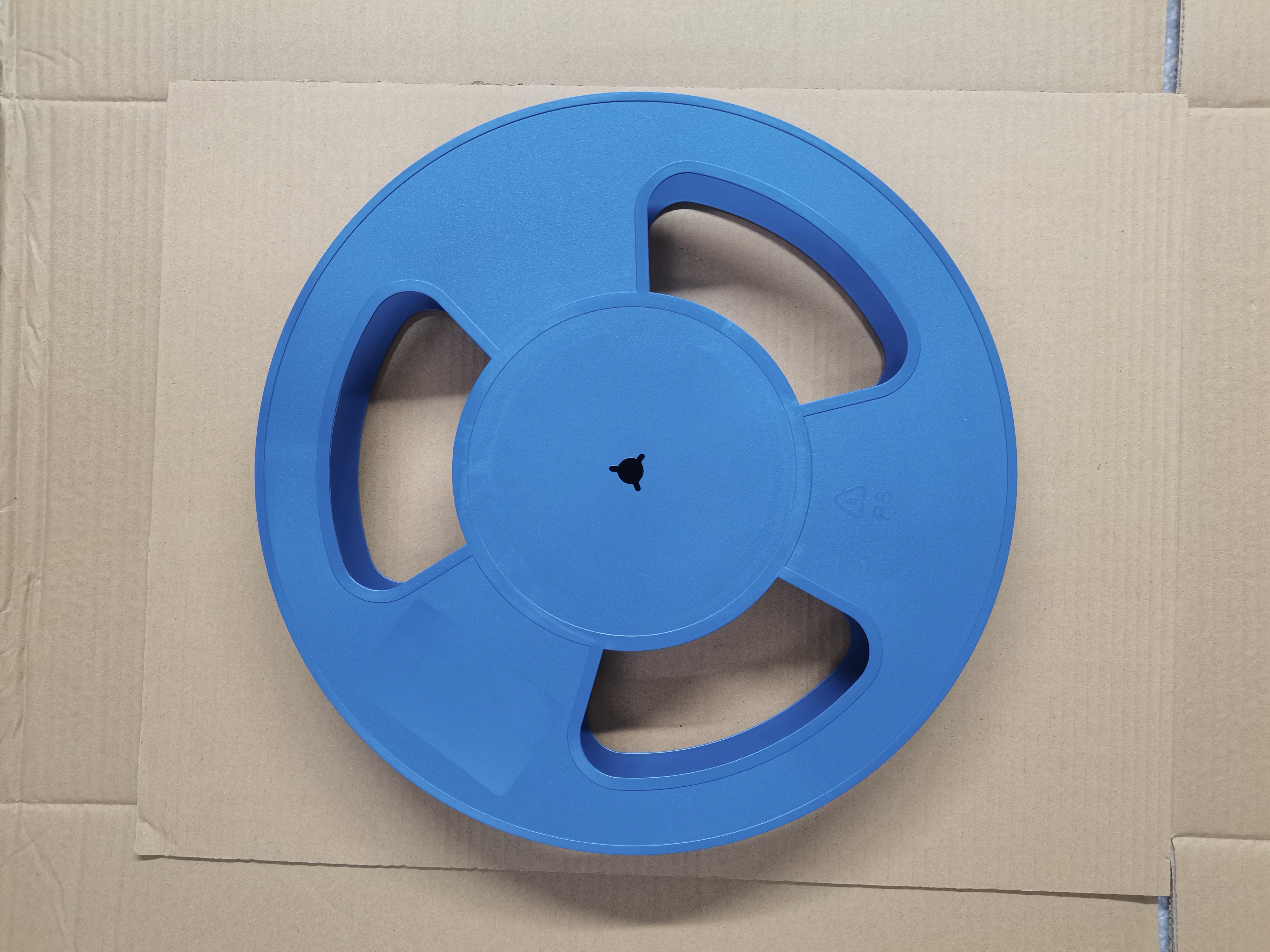 15-Inch Blue Plastic Reel for SMD Component Storage and Transportation