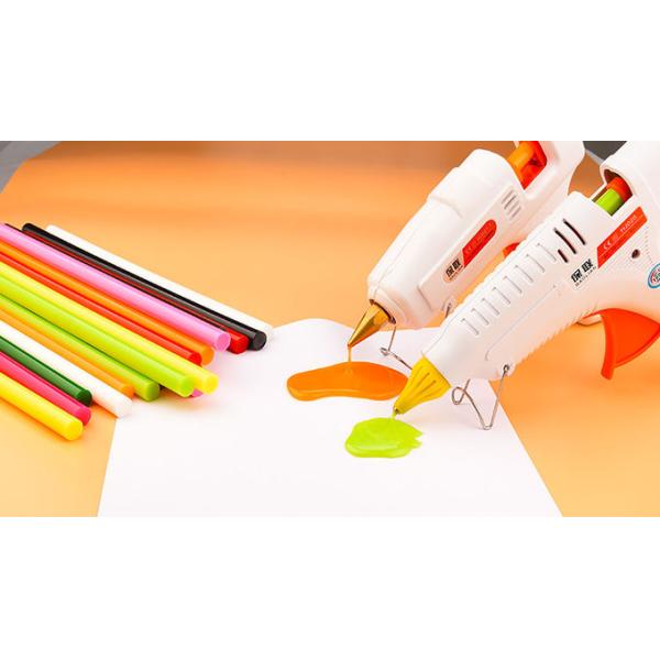 Hot Melt Glue Sticks 7mm 11mm for kids Children hobbies DIY material tools White Yellow Transparent Assorted Colors