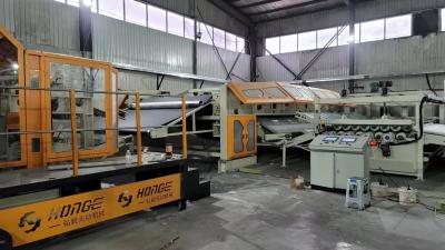90m/Min Polyester Cross Lapper Machine com servos motores