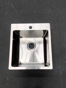 Small Single Bowl Top Mount Stainless Steel Kitchen Sink Easy Installation