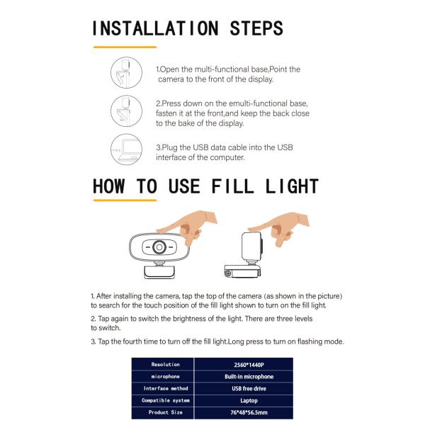 веб-камера 4K 35FPS 50Hz ультра широкоформатная, полная камера компьютера HD 1080P USB2.0 широкоформатная