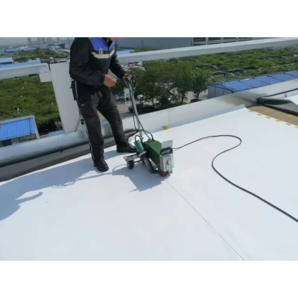 4200W SWT-WP1 PLUS TPO Welding Machine 40mm Hot Air Welder Polymer Waterproofing Membrane