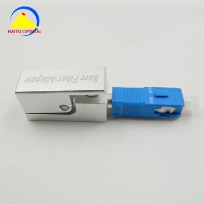 Adaptador desencapado audio cerâmico da fibra ótica do Sc do Apc para a conexão