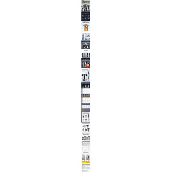 BAXIT Steam Sterilization Machine, Vertical High-pressure Sterilizer 8/18/24L