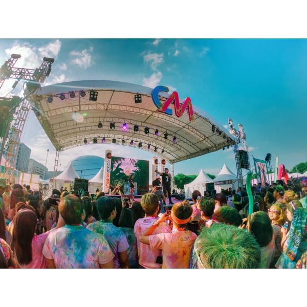 event accessories aluminum double swivel  jr stage truss pipe clamp