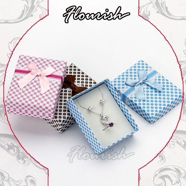 Cajas de papel rígidas de cartón para fiestas Cajas de joyería de regalo Caja de embalaje con tapa y base