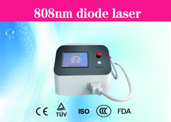 808nm Diode Laser Hair Removal Machine With 8.4 Inch Color Touch Screen