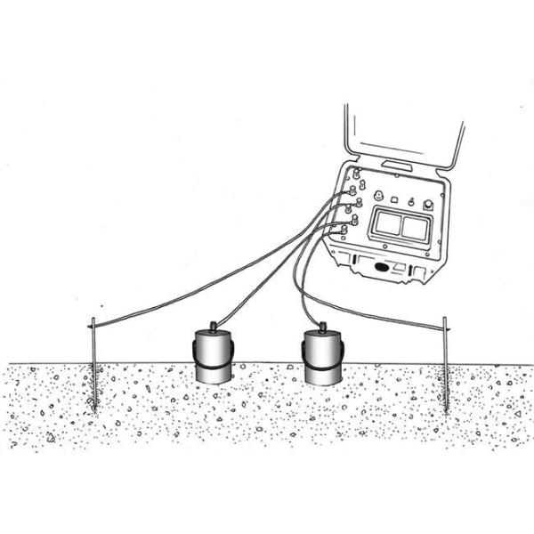 Метр обзора резистивности Dc геофизический и наведенные методы поляризации