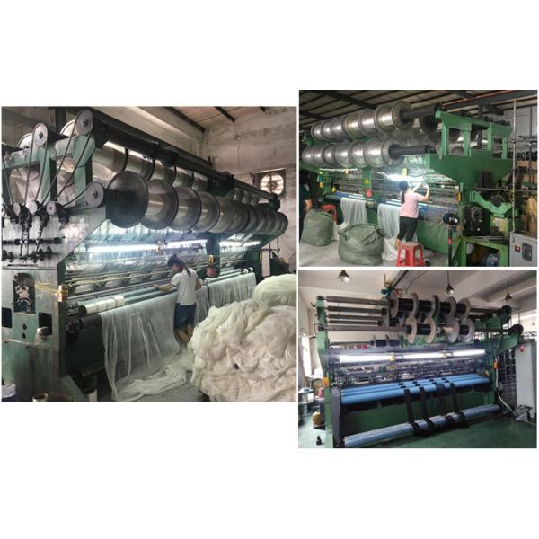 High Speed Knotless Fishnet Manufacturing Machines , Cotton Bag Making Machine