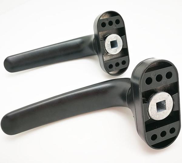 150g居間のドア ハンドル、6つのねじ穴アルミニウム ウィンドウ・ハンドルdia 110mm 100mm