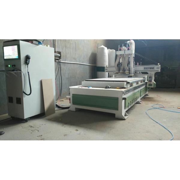 CNC wood router Jinan superstar cnc 1325 four heads routter machine with four