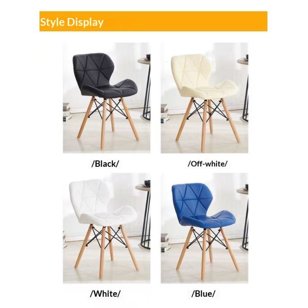 Elegant Design Traditional Home Furniture Comfortable Popular Fabric Dining Chairs Durable Legs Leisure Accent Chair