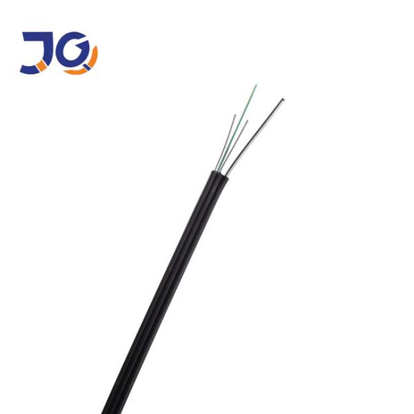 Revestimento do preto do cabo pendente GJXH GJXCH da fibra ótica do OEM G652D FTTH